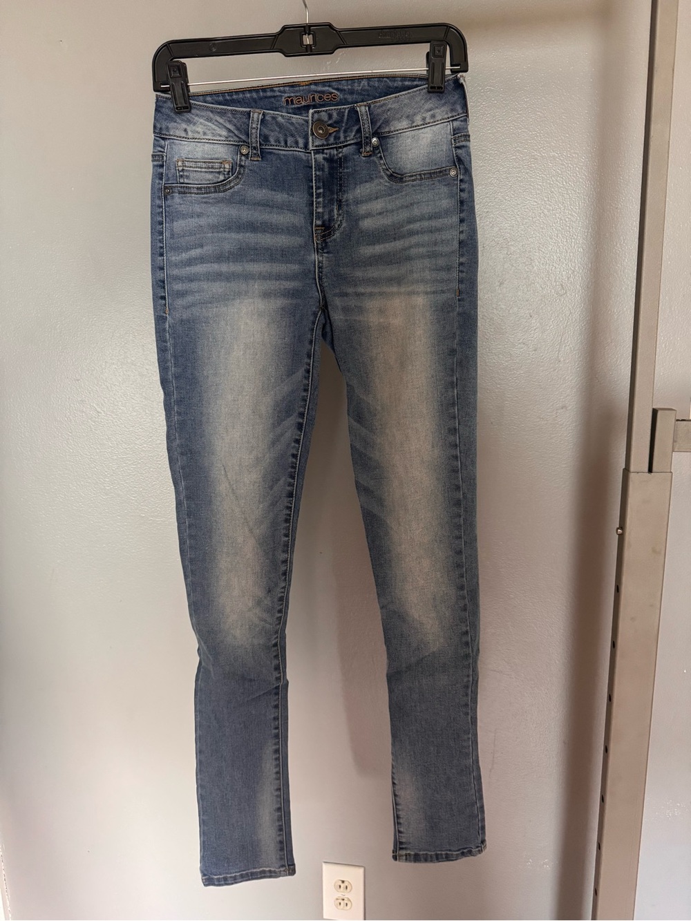 Maurices Light Wash Skinny Jeans